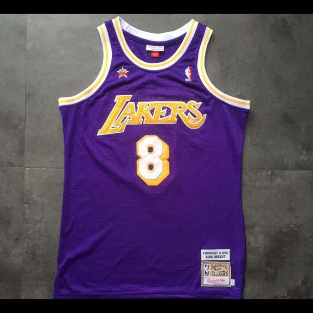 NWT Lakers Kobe Bryant Mitchell Ness Jersey XL